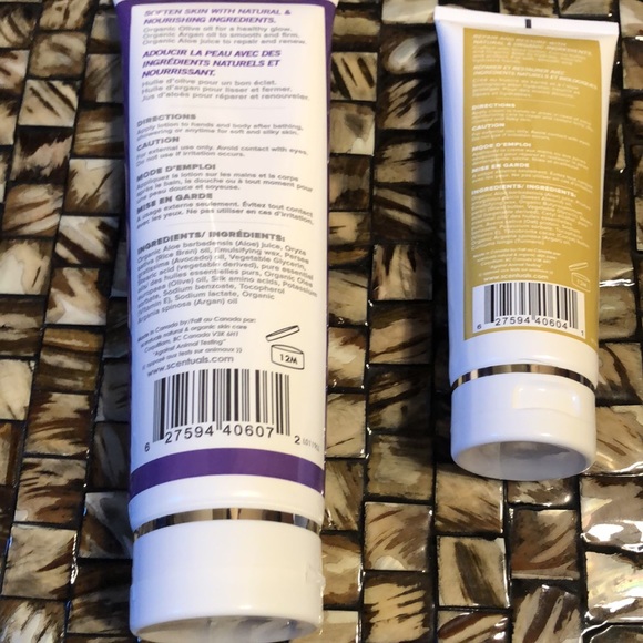 Scentuals GrapefruitTurmeric Hand Repair Cream&Calming Lavender Hand/Body Lotion - Picture 2 of 14